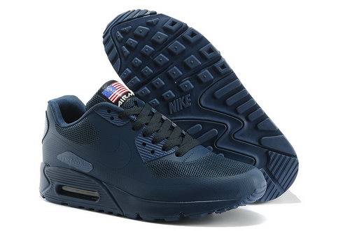 Nike Air Max 90 Hyp Qs Men All Dark Blue Running Shoes Switzerland
